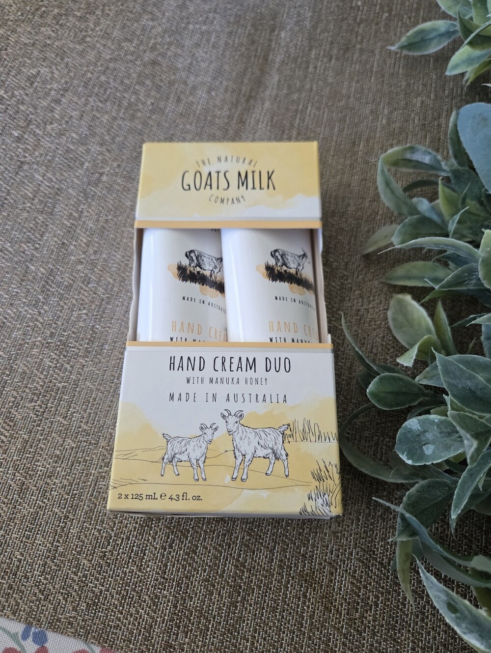 Hand Cream Duo — Yellow